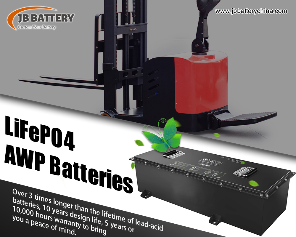 5 factores ayudan a elegir la batería correcta de carretilla elevadora LIFEPO4