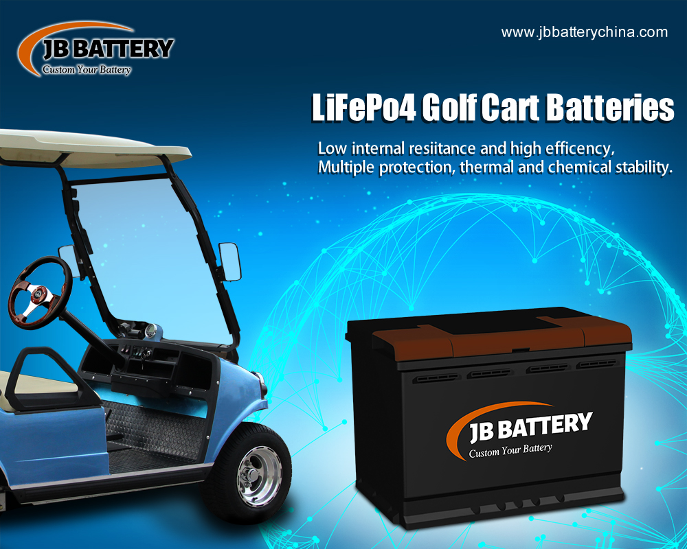 El aumento de la popularidad del paquete de batería del carro de golf del iones de litio chino Fabricantes