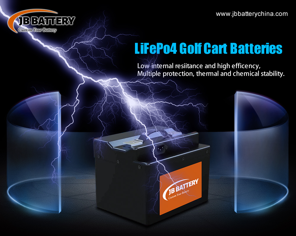 ¿Cuánto tiempo dura una batería de iones de litio para carrito de golf?
