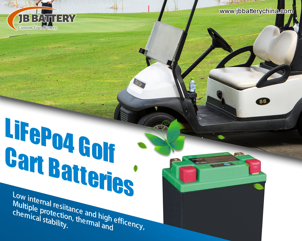 Paquete de baterías de iones de litio personalizado: la opción inteligente para los carros de golf modernos