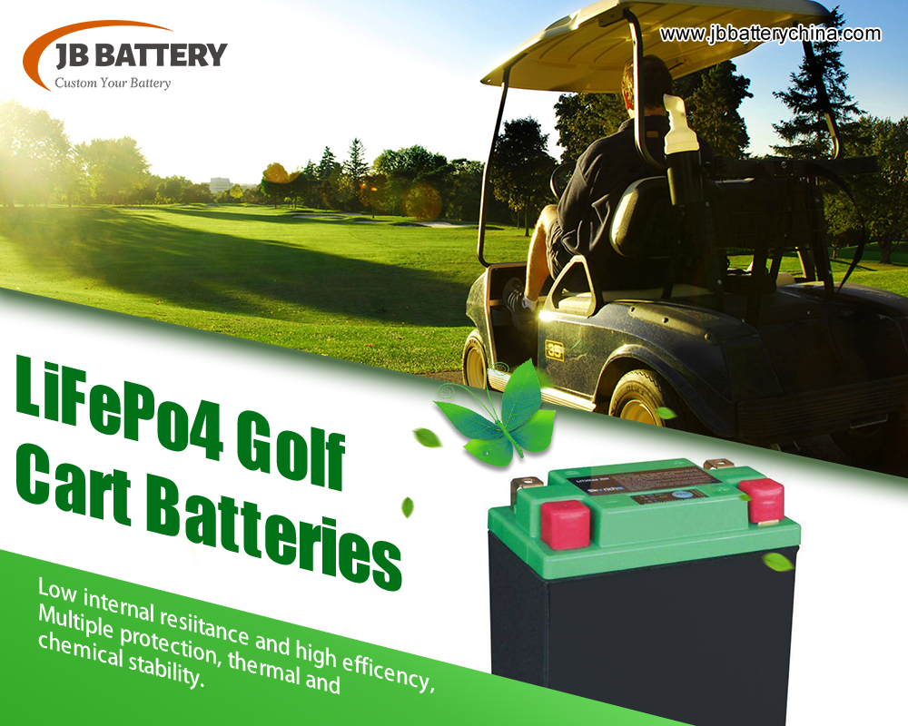 El cambio de juego que busca en su carrito de golf paquetes de baterías
