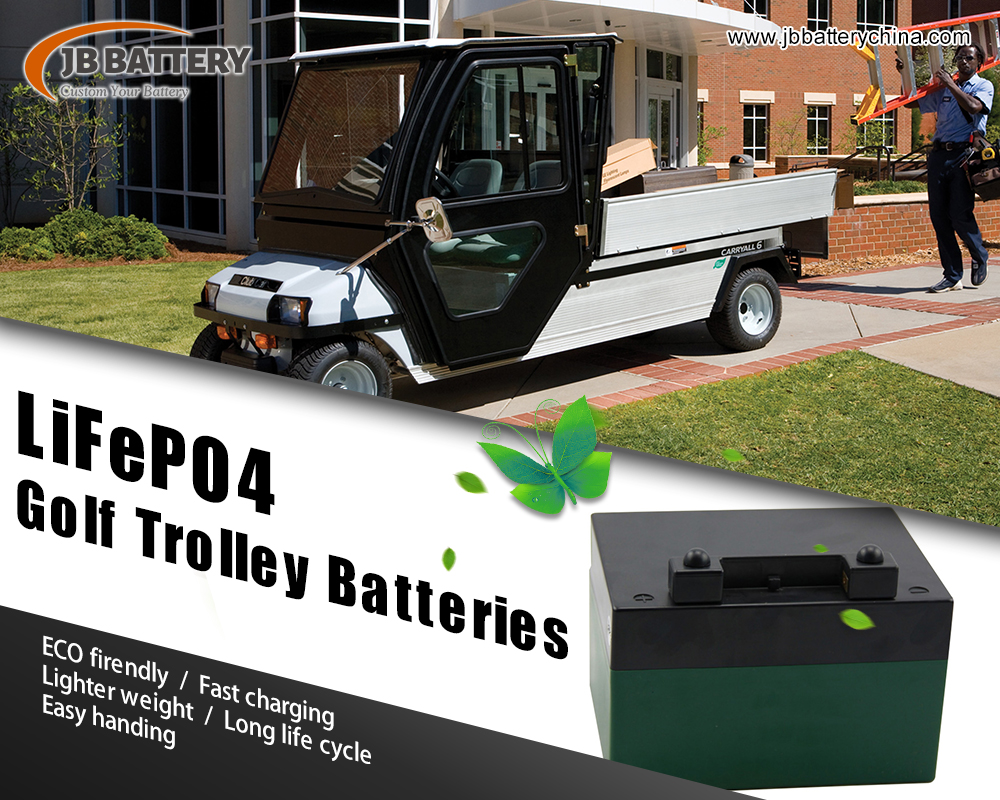 ¿Cuál es la vida media de la batería de carrito de golf LiFePO4 personalizada de 36 V 48 V?